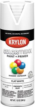 Picture of Paint, Int/Ext, Flat, White Aerosol