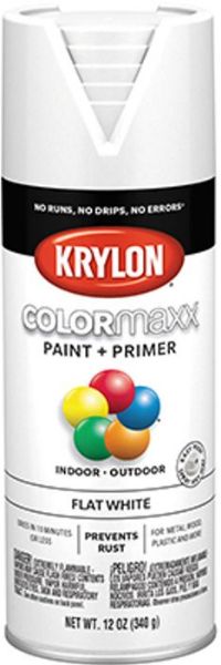 Picture of Paint, Int/Ext, Flat, White Aerosol
