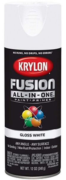 Picture of Paint, Int/Ext, Gloss, White Aerosol