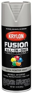 Picture of Paint, Int/Ext, Satin, Pewter Gray Aerosol