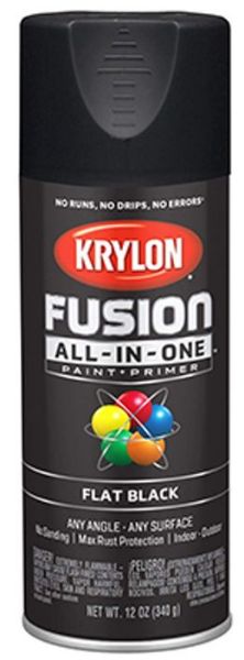 Picture of Paint, Int/Ext, Flat, Black Aerosol