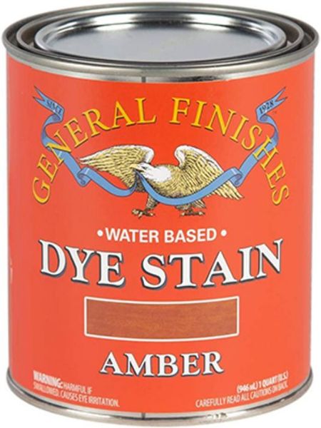 Picture of Stain, Wood Dye, Water Base, Amber Quart