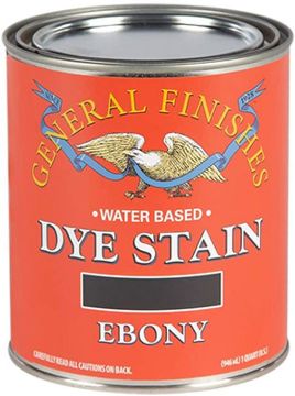 Picture of Stain, Wood Dye, Water Base, Ebony Quart