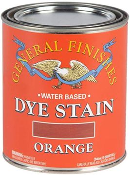 Picture of Stain, Wood Dye, Water Base, Orange Quart