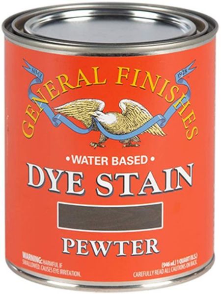 Picture of Stain, Wood Dye, Water Base, Pewter Quart