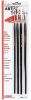 Picture of Brush, Artist, Asst, Red Sable/White Bristle, 4pc Round 1, 4 and Flat White 4, 8