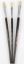 Picture of Brush, Artist, White Bristle, 3pc Flat #0, #2, #4