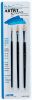 Picture of Brush, Artist, White Bristle, 3pc Flat #0, #2, #4