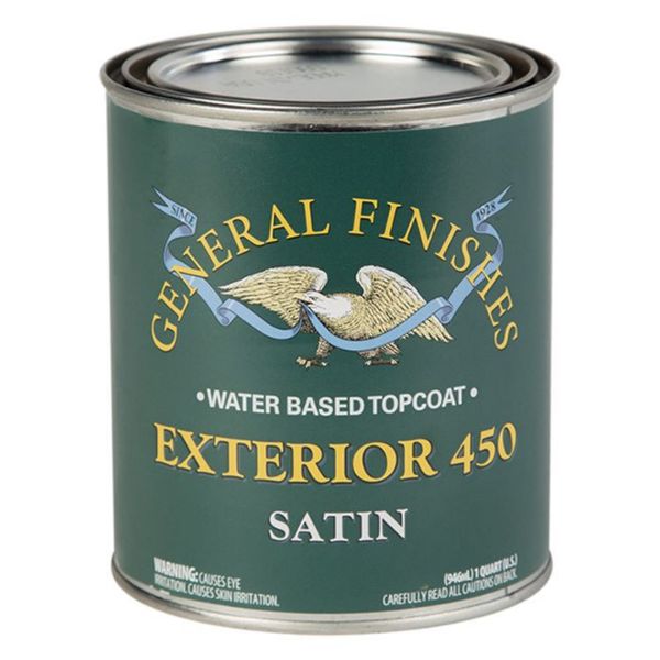 Picture of Topcoat, Outdoor, Water Based, Satin Quart