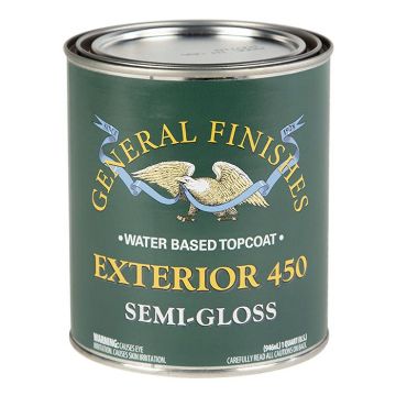 Picture of Topcoat, Outdoor, Water Based, Semi-Gloss Quart