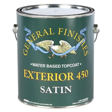 Picture of Topcoat, Outdoor, Water Based, Satin Gallon