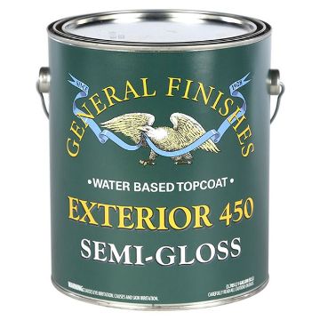 Picture of Topcoat, Outdoor, Water Based, Semi-Gloss Gallon