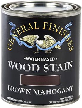 Picture of Stain, Wood, Water Base, Brown Mahogany Quart