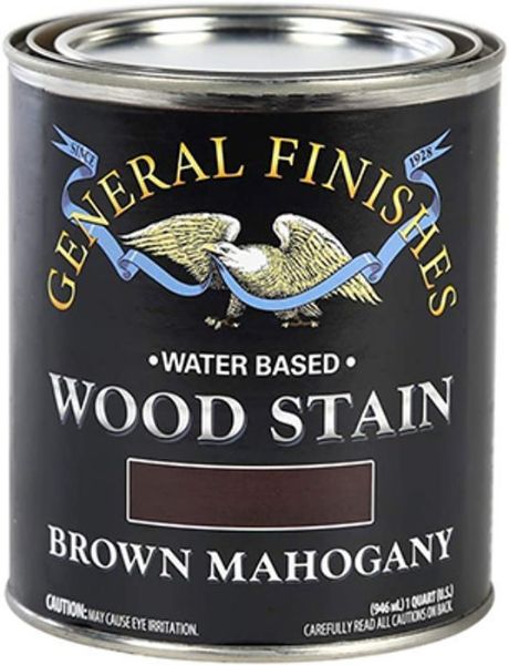Picture of Stain, Wood, Water Base, Brown Mahogany Quart