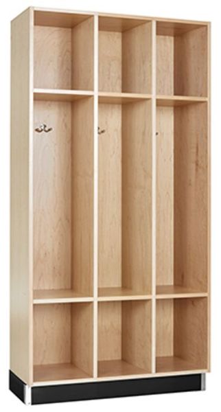 Picture of Cabinet, Backpack, Three Sections 36"Wx15"Dx72"H