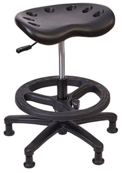 Picture of Stool, Tractor Style, Adjustable Height 23"-33"H