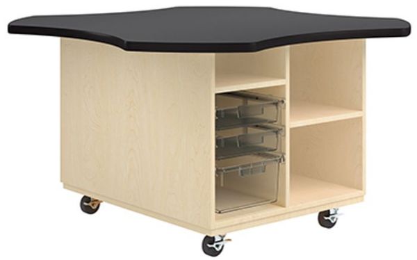 Picture of Bench, Intermix Mobile, Open Tote 36" Black