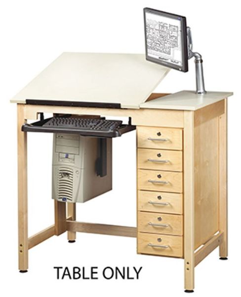 Picture of Table, Drafting 42"Wx30"Dx39-3/4"H