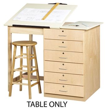 Picture of Table, Drafting 48"Wx32-1/2"Dx39-3/4"H