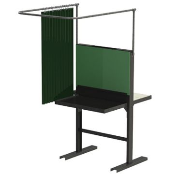 Picture of Bench, Arc & Gas Welding, Black 2 Station