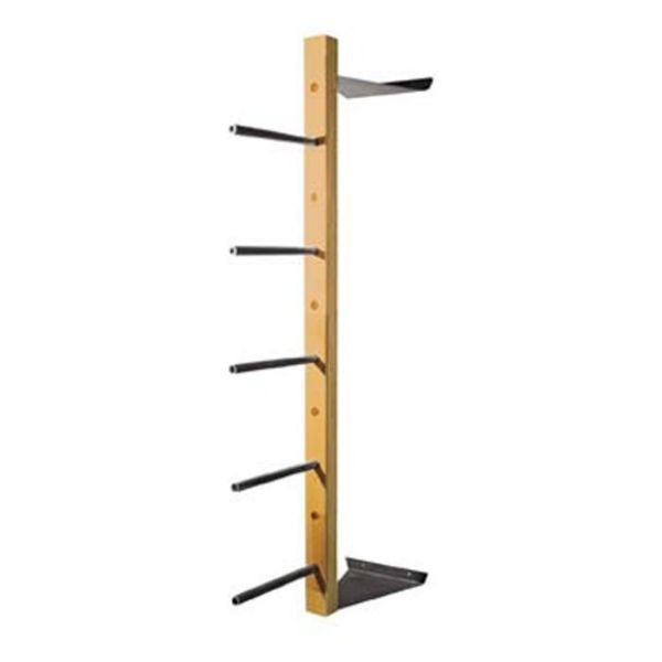 Picture of Rack, Lumber, Wall Mount, Hardwood 1 Upright, 5 Arms