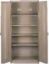 Picture of Cabinet, Storage 36"Wx24"Dx78"H, Med Gray