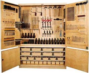 Picture of Tool Locker, Woodworking w/o Tools, 60"Wx22"Dx84"H