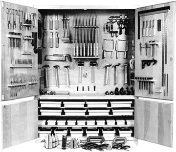 Picture of Tool Locker, General Shop w/o Tools, 60"Wx22"Dx84"H
