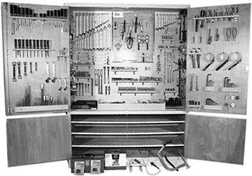 Picture of Tool Locker, Automotive w/o Tools, 60"Wx22"Dx84"H