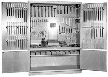 Picture of Tool Locker, Machine Shop w/o Tools, 60"Wx22"Dx84"H