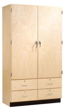 Picture of Cabinet, Storage 4 Shelves, 4 Drawer, Set Up