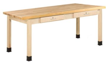 Picture of Table, Planning, Maple Top 72"Wx30"Dx32"H