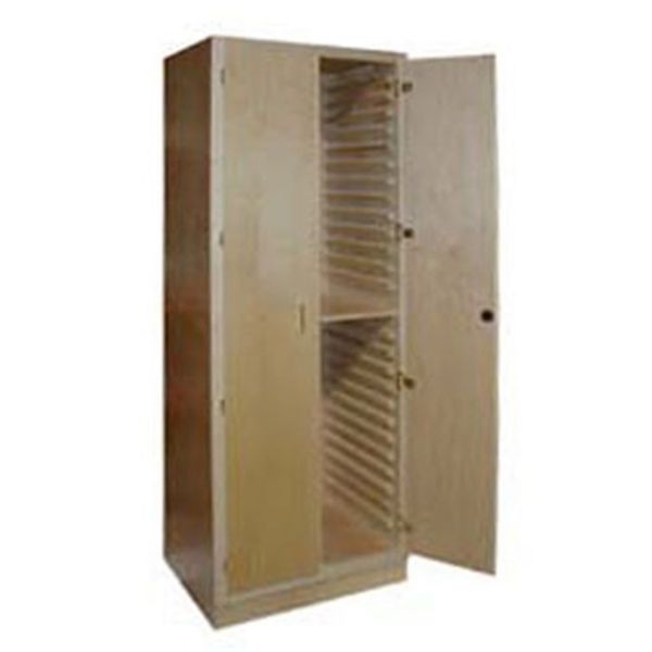 Picture of Cabinet, Drawing Board 28 Board Cap,32"Wx22W"x84"H