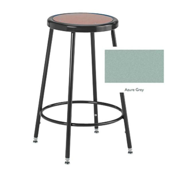 Picture of Stool, Steel, Adjustable Leg 19"-27"H, Warm Grey
