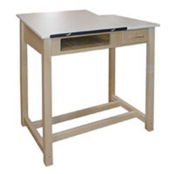 Picture of Table, Drafting, 2 pc Fixed Top 36"Wx24"Dx37-1/2"H