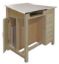 Picture of Table, Drafting, 2 pc Fixed Top, w/Brd&Drwr Stg 36"Wx24"Dx37-1/2"H