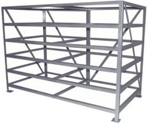 Picture of Rack, Material Storage Side Load, 102"Wx52"Dx72"H, Gr