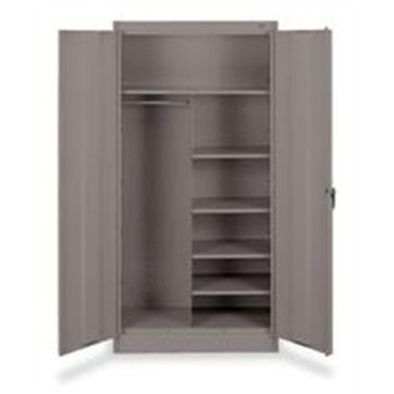 Picture of Cabinet, Storage, Wardrobe 36"Wx18"Dx72"H, Med Gray