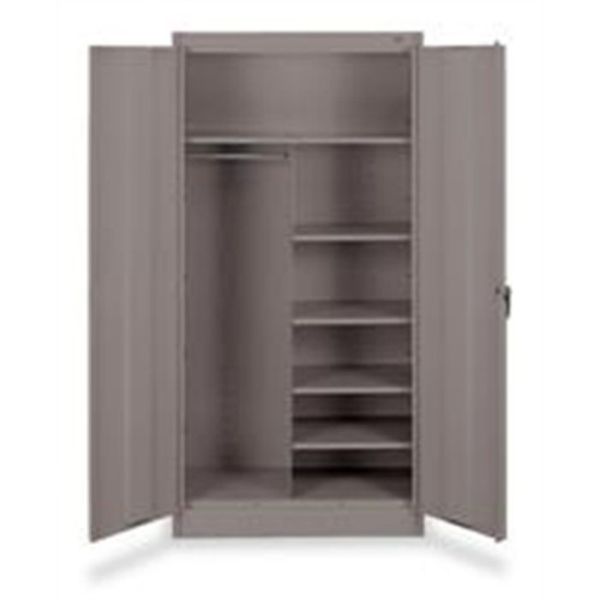 Picture of Cabinet, Storage, Wardrobe 36"Wx18"Dx72"H, Med Gray