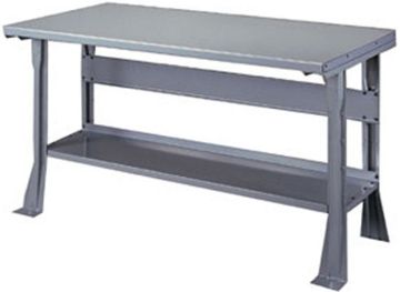 Picture of Bench, Open Base, Maple Top, Astro Gray 4'Wx 24"Dx2-1/4"H