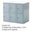 Picture of Bench, Wall Style, Maple Top Locker Base, 2-/14"H Top