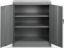 Picture of Cabinet, Storage, Counter High 36"Wx18"Dx42"H,Med Gray,Set Up