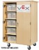 Picture of Cabinet, Storage, Robot - for VEX Totes & VEX Logo 36"Wx24"Dx53"H