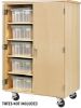 Picture of Cabinet, Storage, Robot - for VEX Totes, without VEX Logo 36"Wx24"Dx53"H