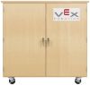 Picture of Cabinet, Storage, Robot - fpr VEX Totes & VEX Logo 50"Wx24"Dx53"H