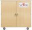 Picture of Cabinet, Storage, Robot - fpr VEX Totes & VEX Logo 50"Wx24"Dx53"H