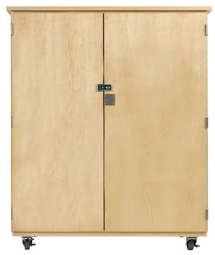 Picture of Cabinet, Storage, Robot - for VEX Totes, without VEX Logo 50"Wx24"Dx53"H