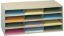 Picture of Rack, Literature, Horizontal 12 Pockets, Tan
