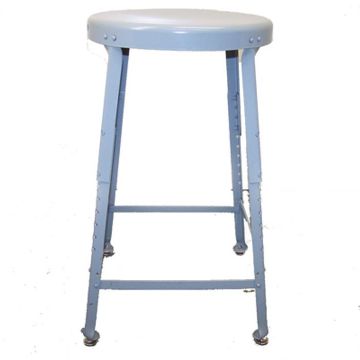 Picture of Stool, Steel Seat, Adjustable Angle Leg 20"-27"H