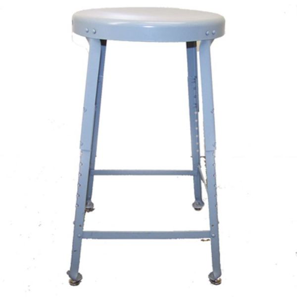 Picture of Stool, Steel Seat, Adjustable Angle Leg 20"-27"H